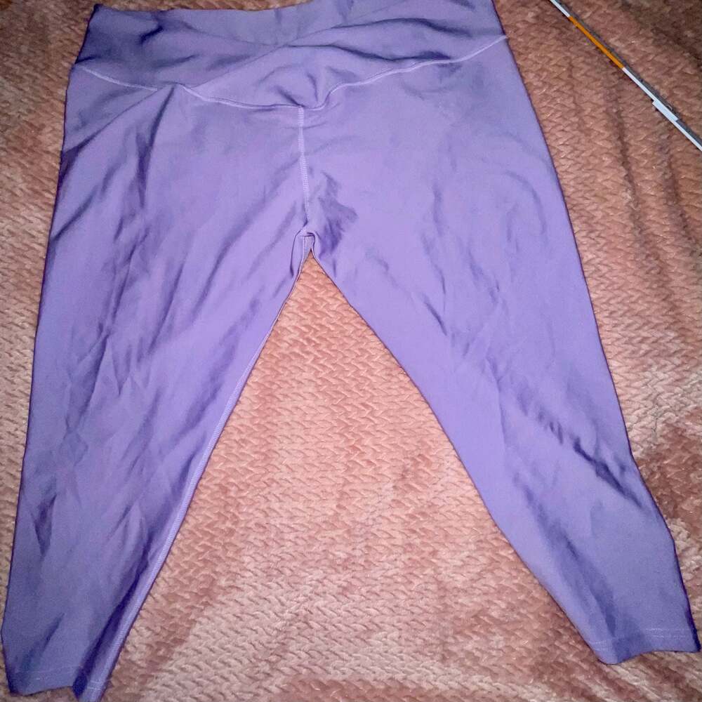 Obsession Shapewear Ruched Leggings Purple 3XL